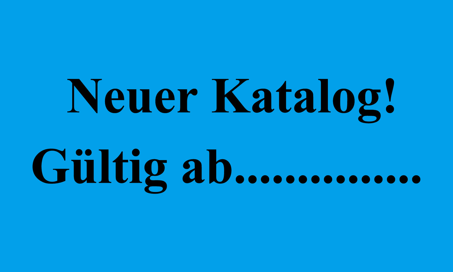 1000 Aufkleber Büroorganisation "Neuer Katalog! Gültig ab ...." aus Papier  ES-OFFICE3200-PA