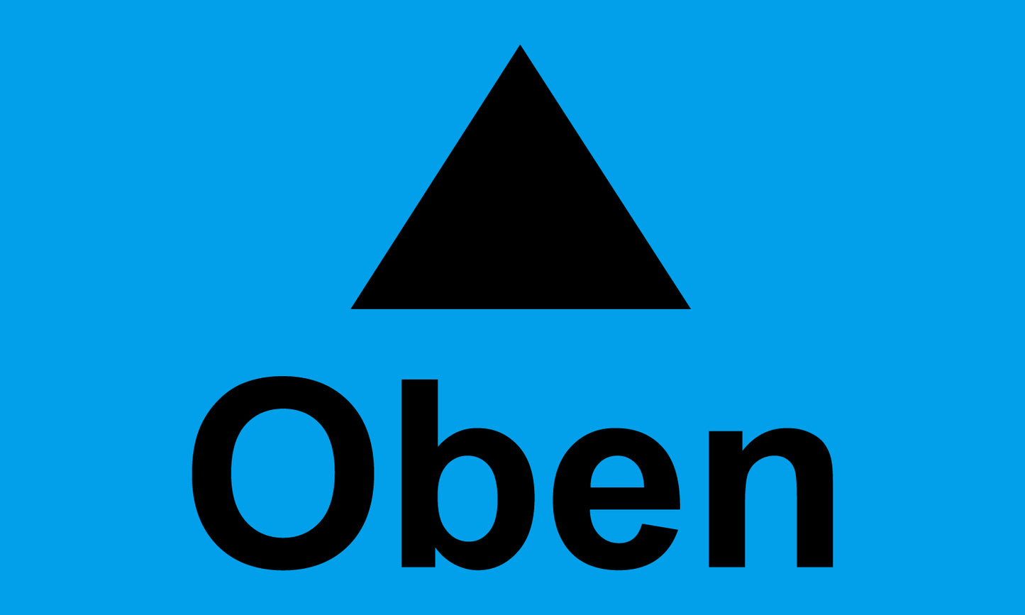 1000 Aufkleber Büroorganisation "Oben" aus Papier  ES-OFFICE3600-PA