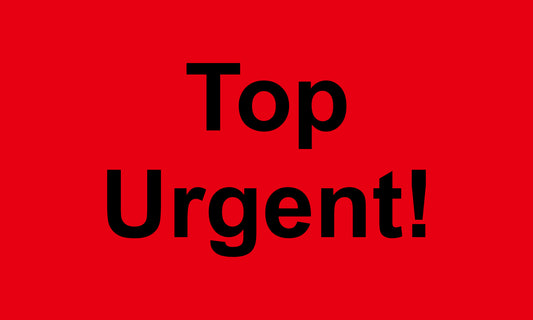 1000 Aufkleber Büroorganisation "Top Urgent!" aus Papier  ES-OFFICE4400-PA