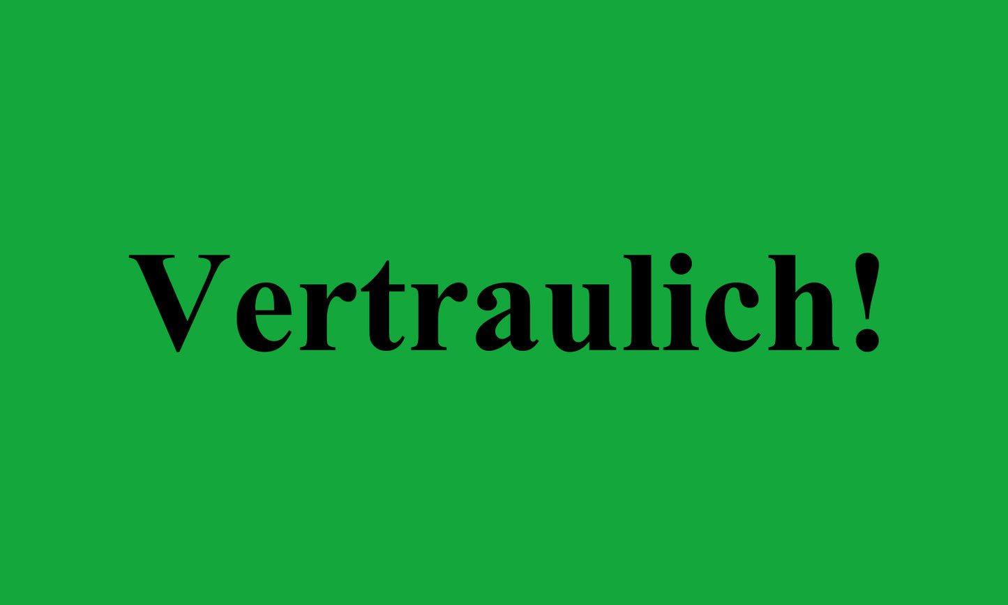 1000 Aufkleber Büroorganisation "Vertraulich" aus Papier  ES-OFFICE500-PA