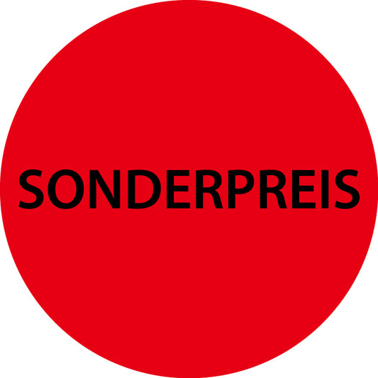 Promotionsaufkleber Angebotsaufkleber Sonderangebotsaufkleber "Sonderpreis" 10-60 cm ES-PR-4700
