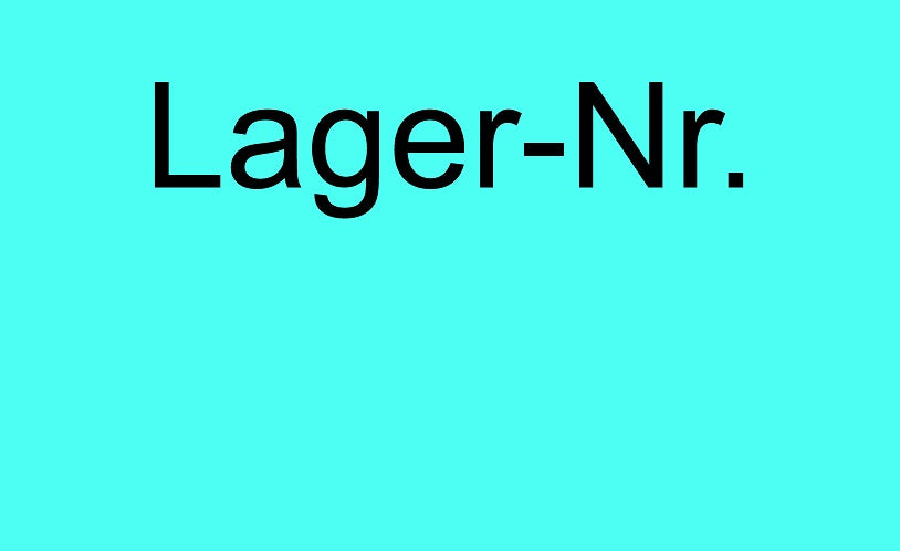 1000 Stück Qualitätssicherung "Lager-Nr." aus Papier ES-QUAL-1400