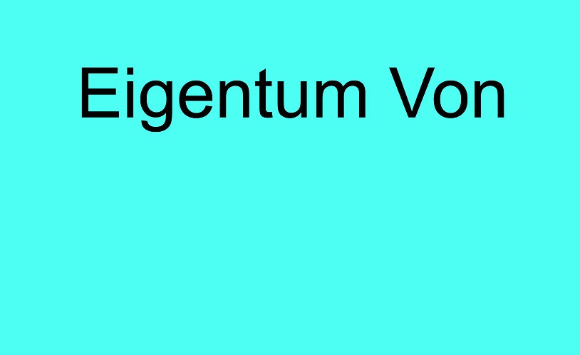 1000 Stück Qualitätssicherung "Eigentum von" aus Plastik ES-QUAL-1470