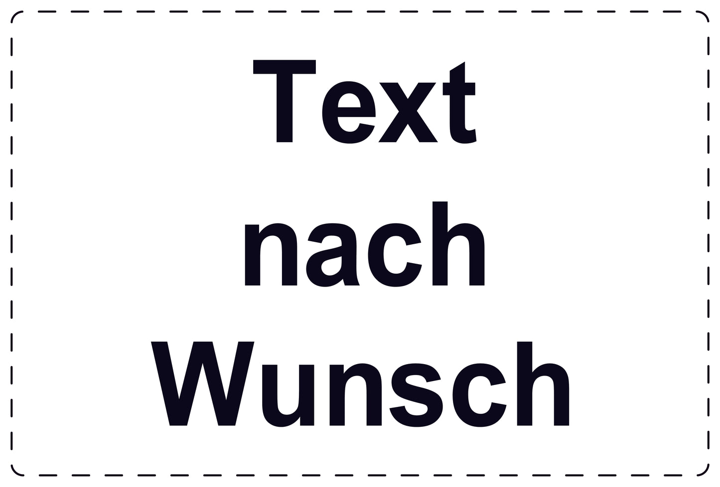 1000 Wunschaufkleber bedruckt 2.4x4 cm 6x4 cm und 9x7 cm auf Rolle aus Papier