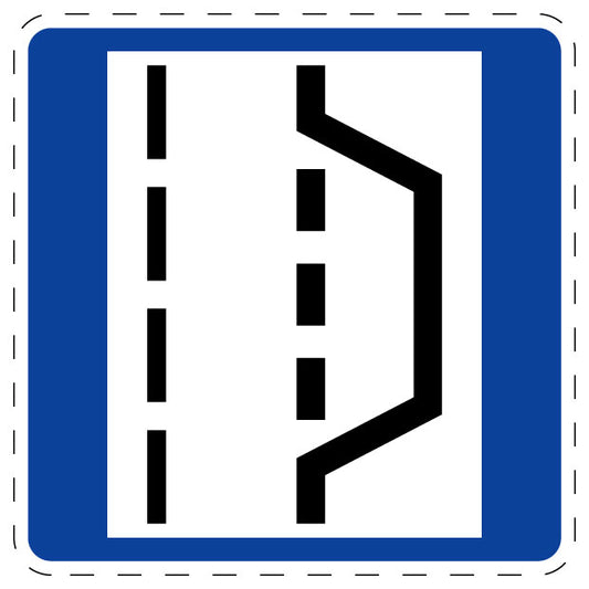 1 Stück Verkehrszeichen  "Nothalte- und Pannenbucht" 5-70 cm  ES-Verk-328