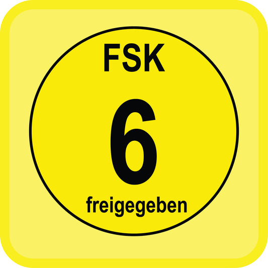FSK 15x15mm  und 34,6x34,6 mm  Aufkleber  LO-FSK-6