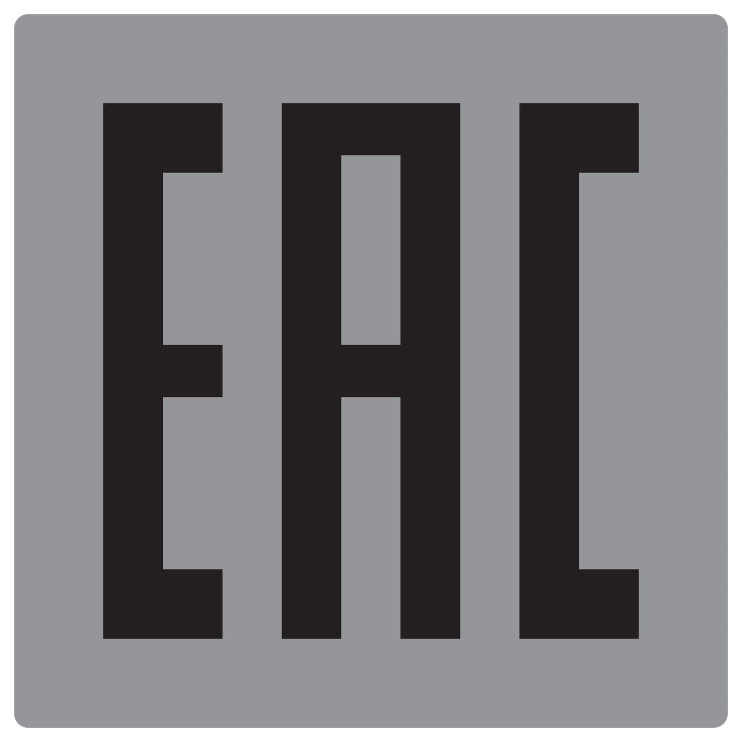 100x Elektrogeräte-Kennzeichen  "EAC" Eurasian Conformity LO-EAC-PE-1010-SIM