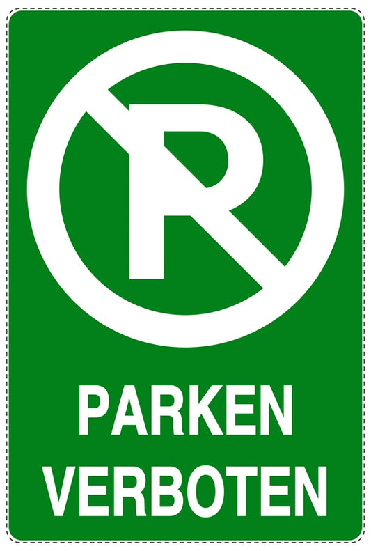 Parken verboten Aufkleber "Parken verboten" LO-NPRK-2110-54