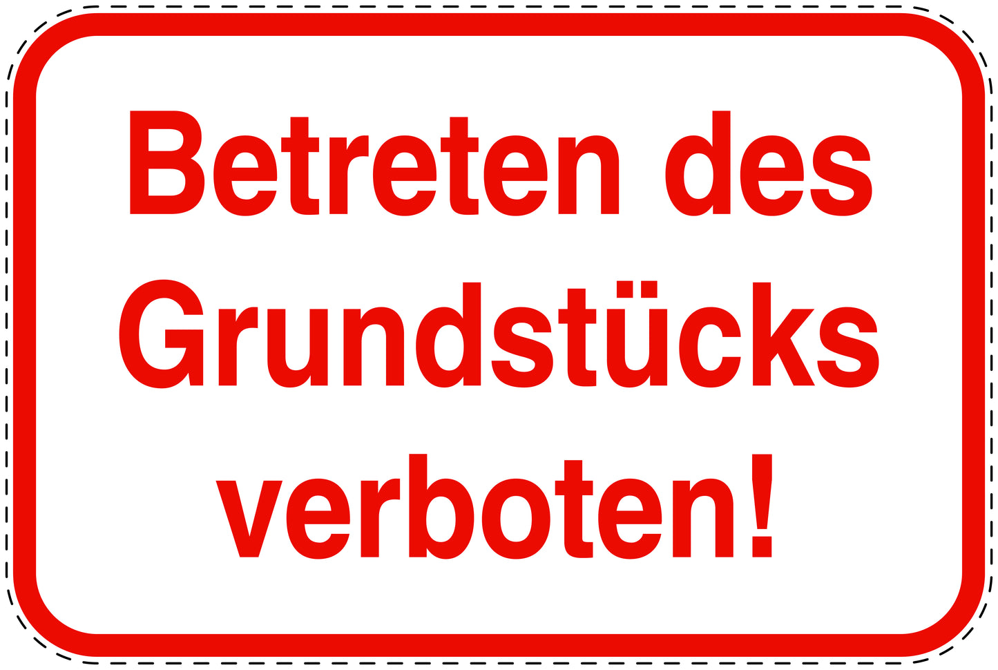 Parkplatzverbotsschilder (Parken verboten) rot als Aufkleber LO-PARKEN-11200-V-14