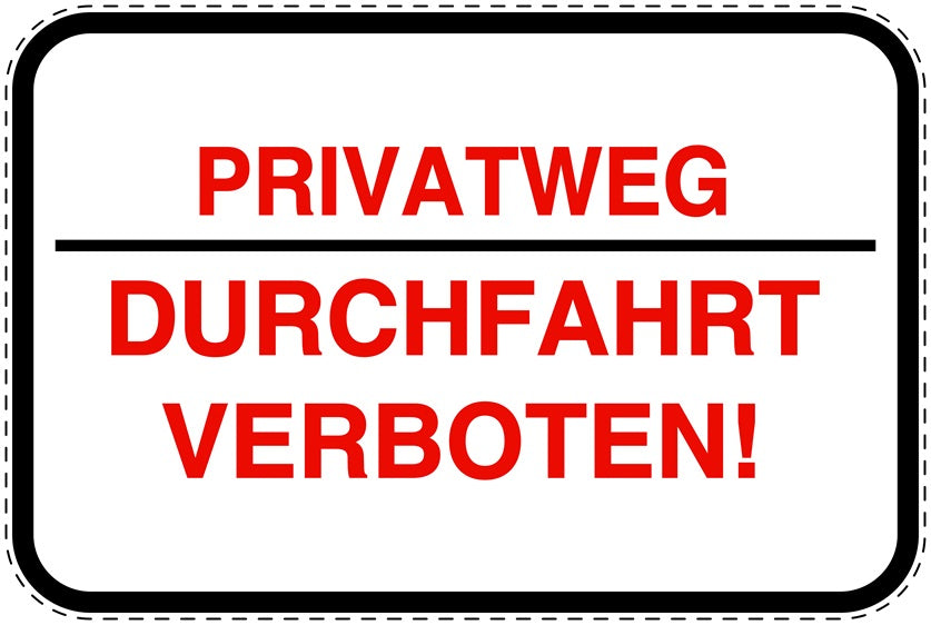 Parkplatzverbotsschilder (Parken verboten) als Aufkleber LO-PARKEN-12300-V-0