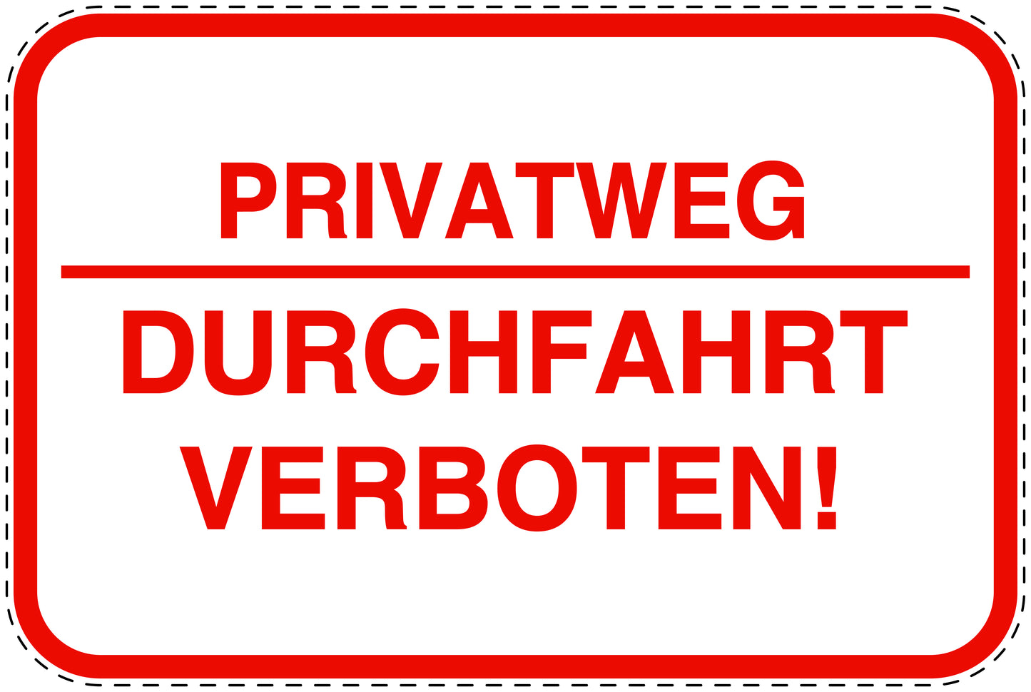 Parkplatzverbotsschilder (Parken verboten) rot als Aufkleber LO-PARKEN-12300-V-14