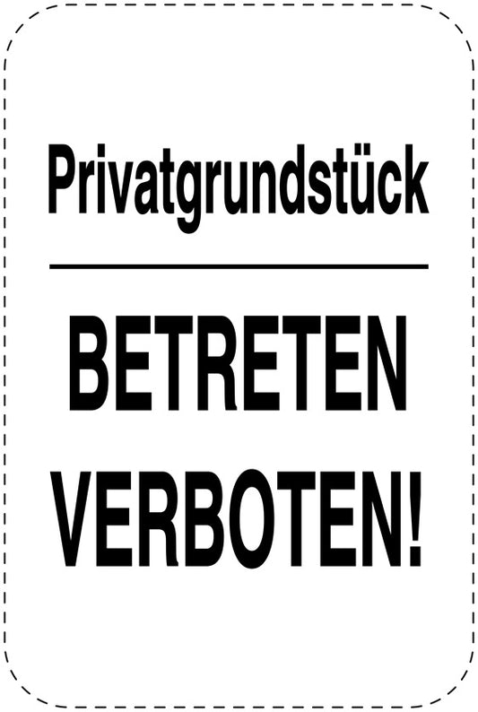 Parkplatzverbotsschilder (Parken verboten) schwarz als Aufkleber LO-PARKEN-22400-H-88