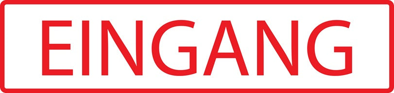 Gebäude Aufkleber Piktogramme "Eingang" 5-30 cm  LO-PIKTO4350-14