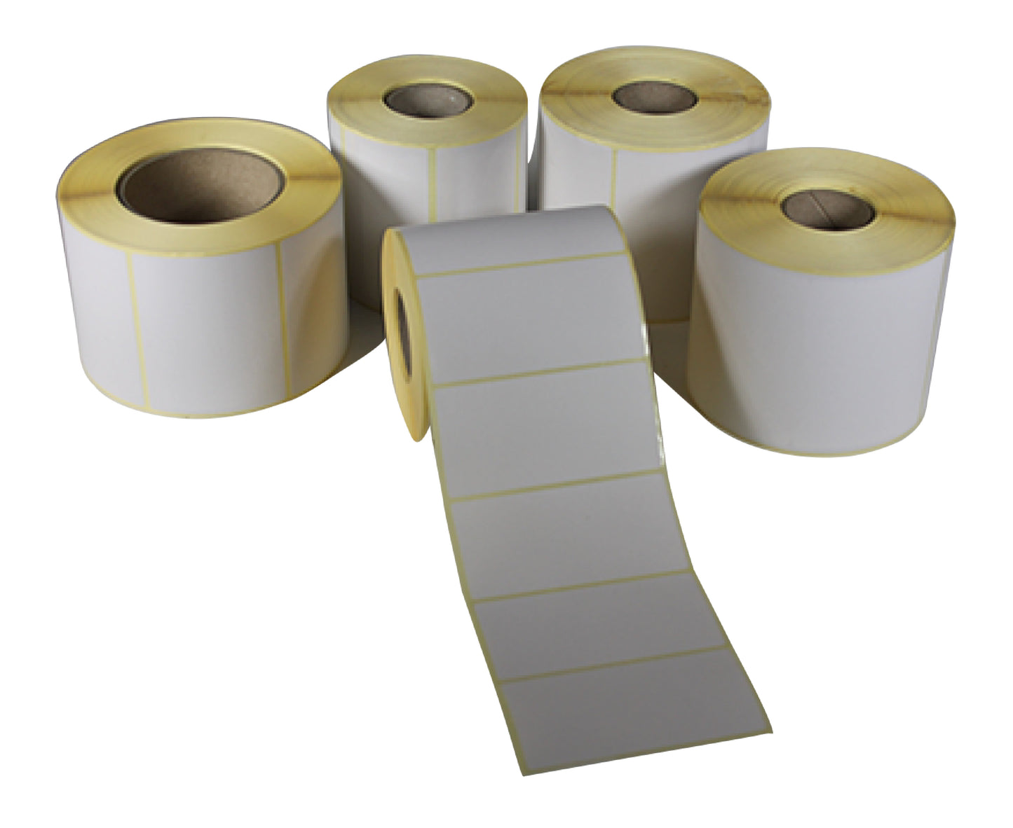 1000 Thermodirekt Etiketten Papier, 50 x 20 mm weiß selbstklebend ES-TD50x20-0