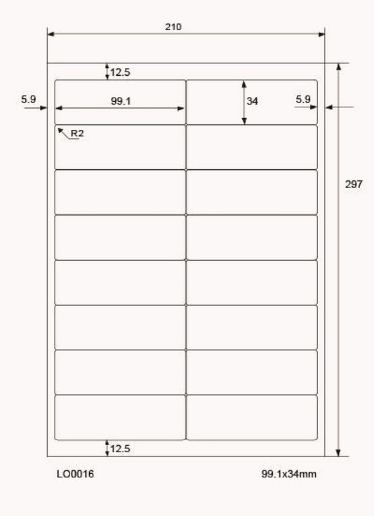 Klebeetiketten DIN A4 weiß 199,5x17mm (Laser Inkjet Kopierer) 100 Blatt Klebeetiketten DIN A4 weiß 199,5x17mm (Laser Inkjet Kopierer) 100 Blatt