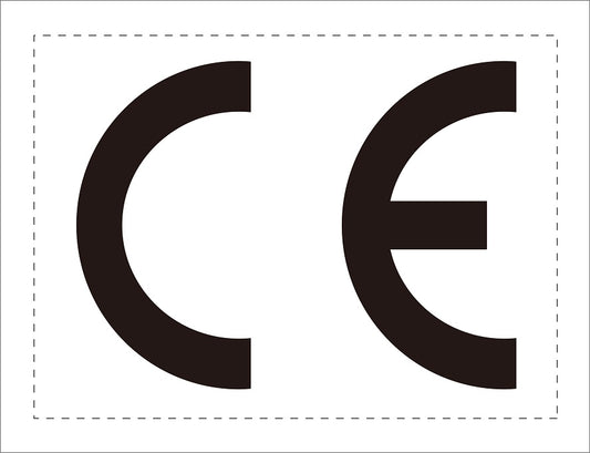 1000 CE-Aufkleber Elektrogeräte Kennzeichen 12 - 60 mm  ES-CE-0