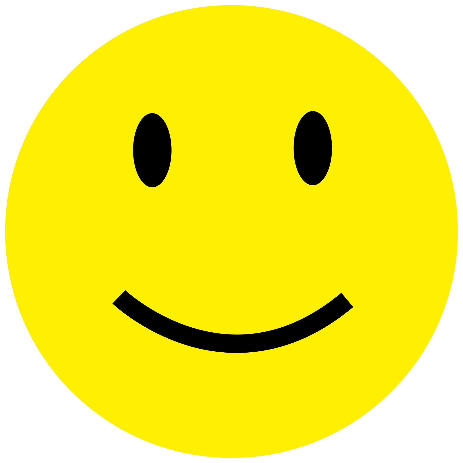 1000 Smiley Aufkleber 2- 10 cm große Mengen besonders preiswert ES-SMI –  EtikettenStar